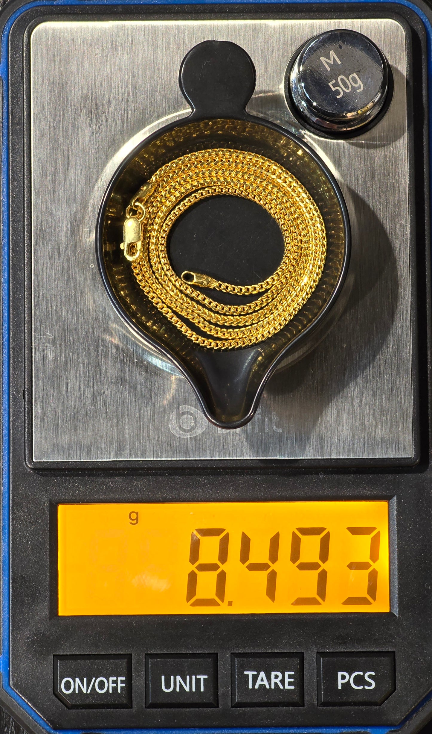 22KT Gold Dragon Chain 8.493g