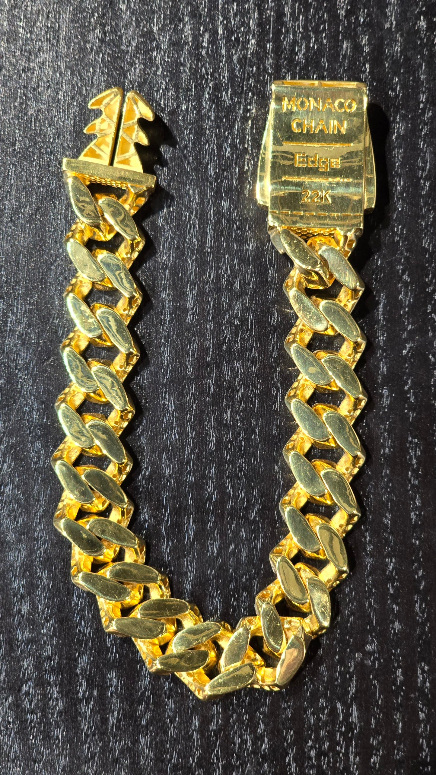 22KT Gold Monaco Bracelet Edge