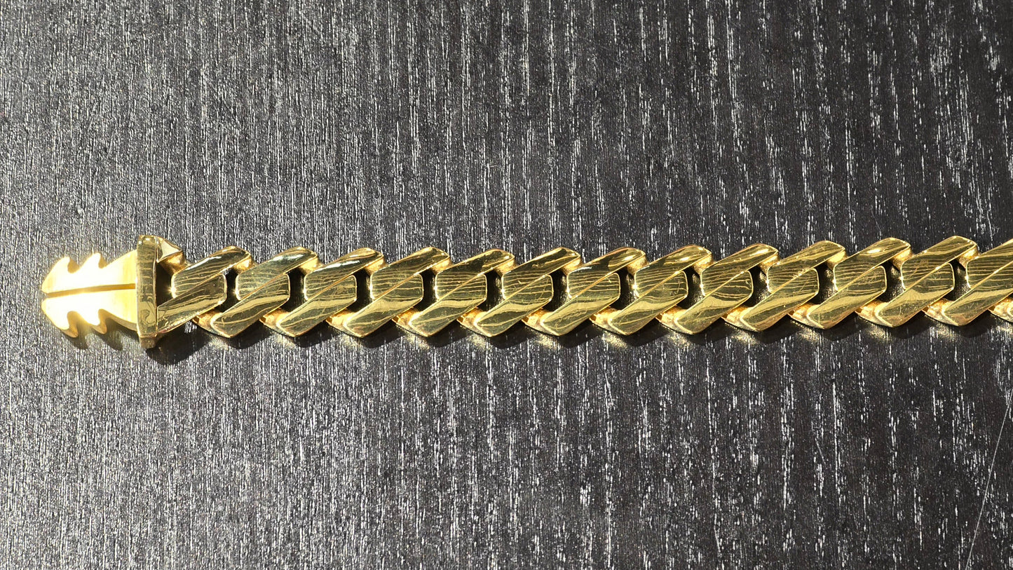 22KT Gold Monaco Bracelet Edge