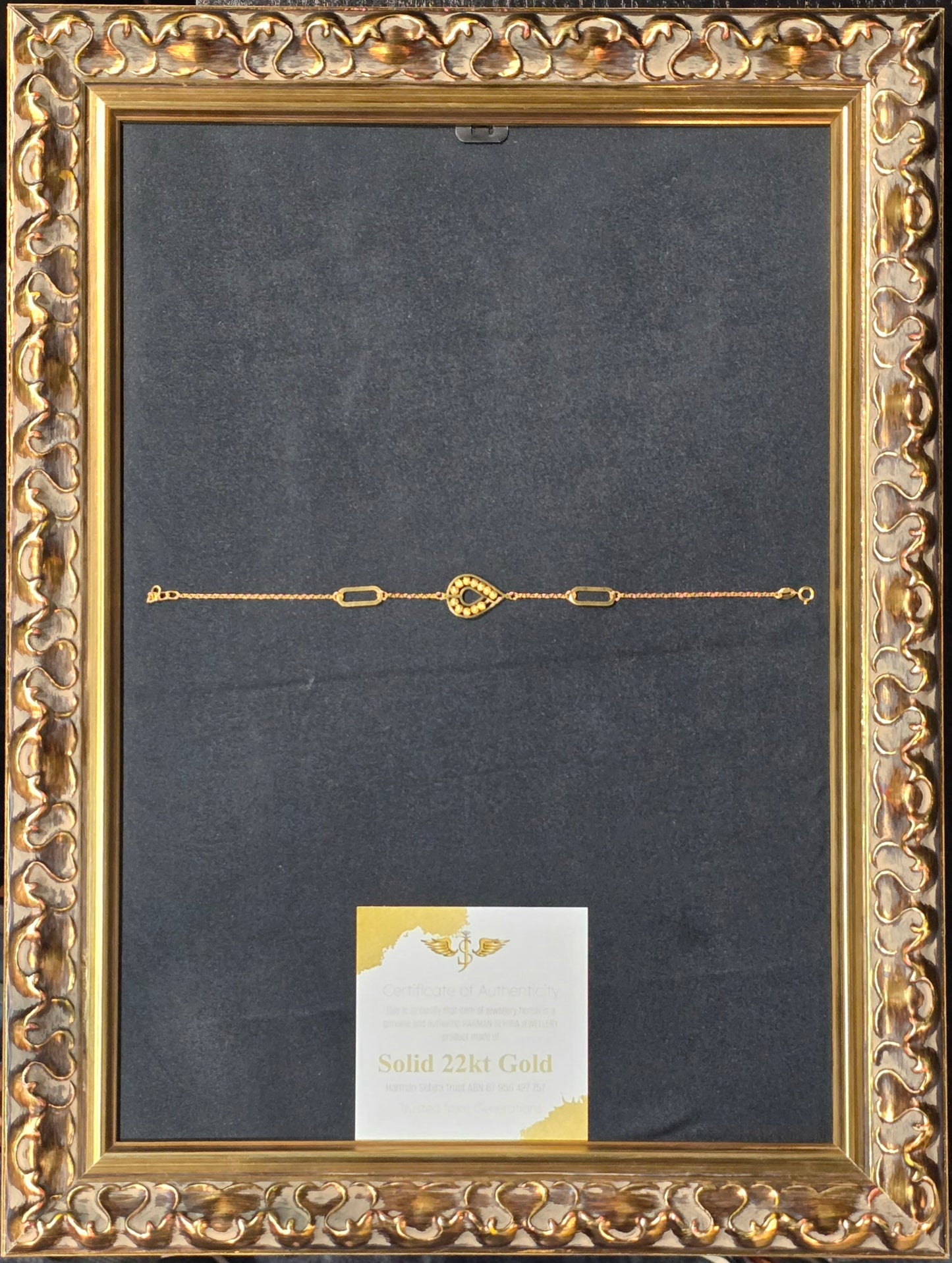 22KT Gold Bracelet - Drop of gold