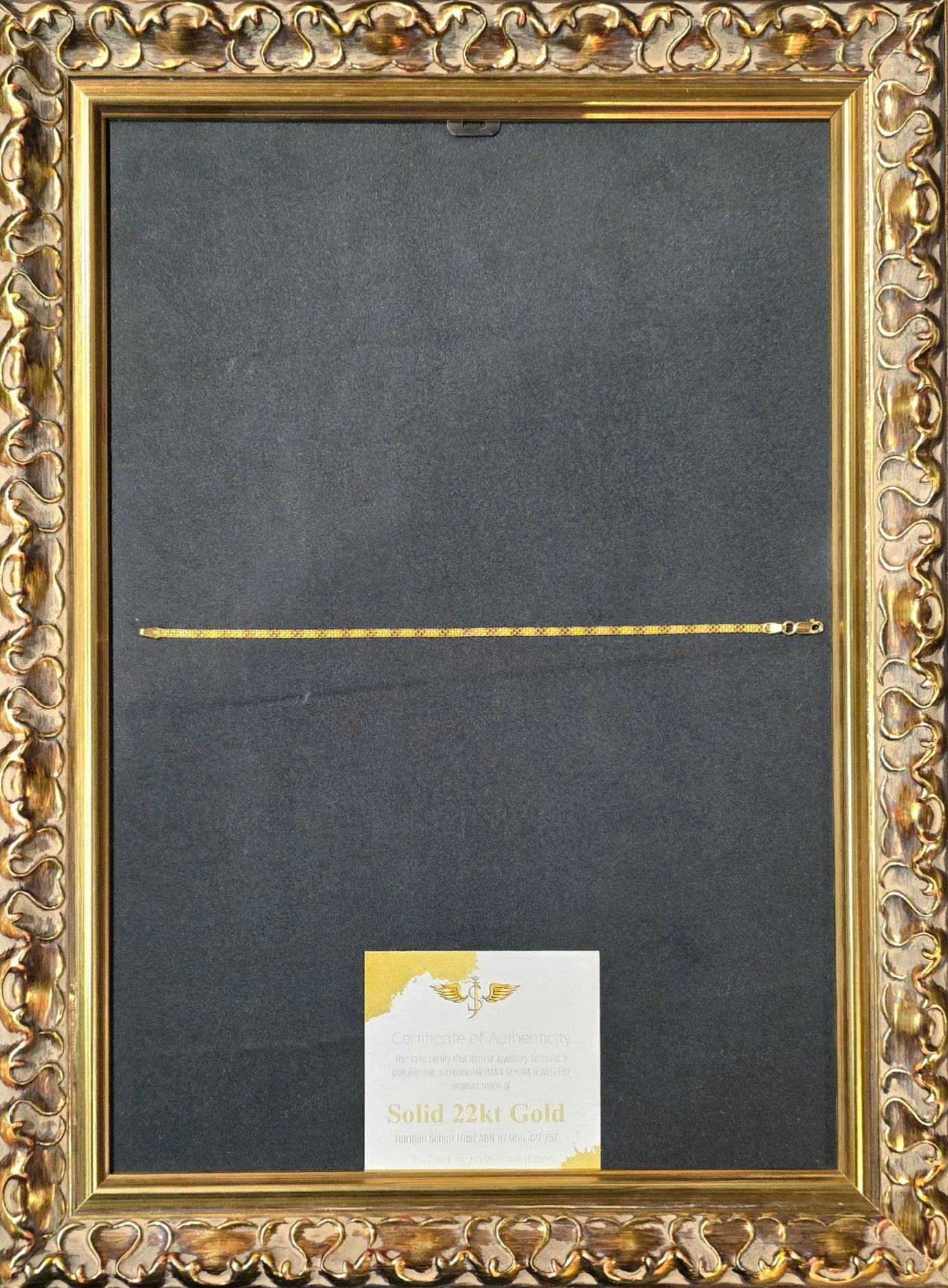 22KT Gold Bismark Bracelet