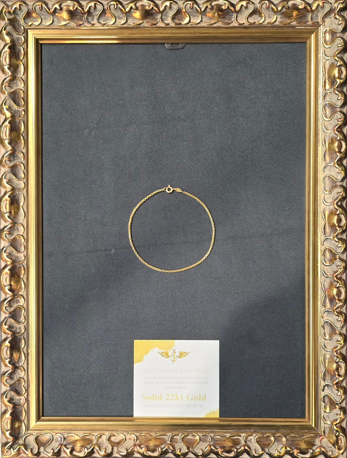 22KT Box Design Bracelet