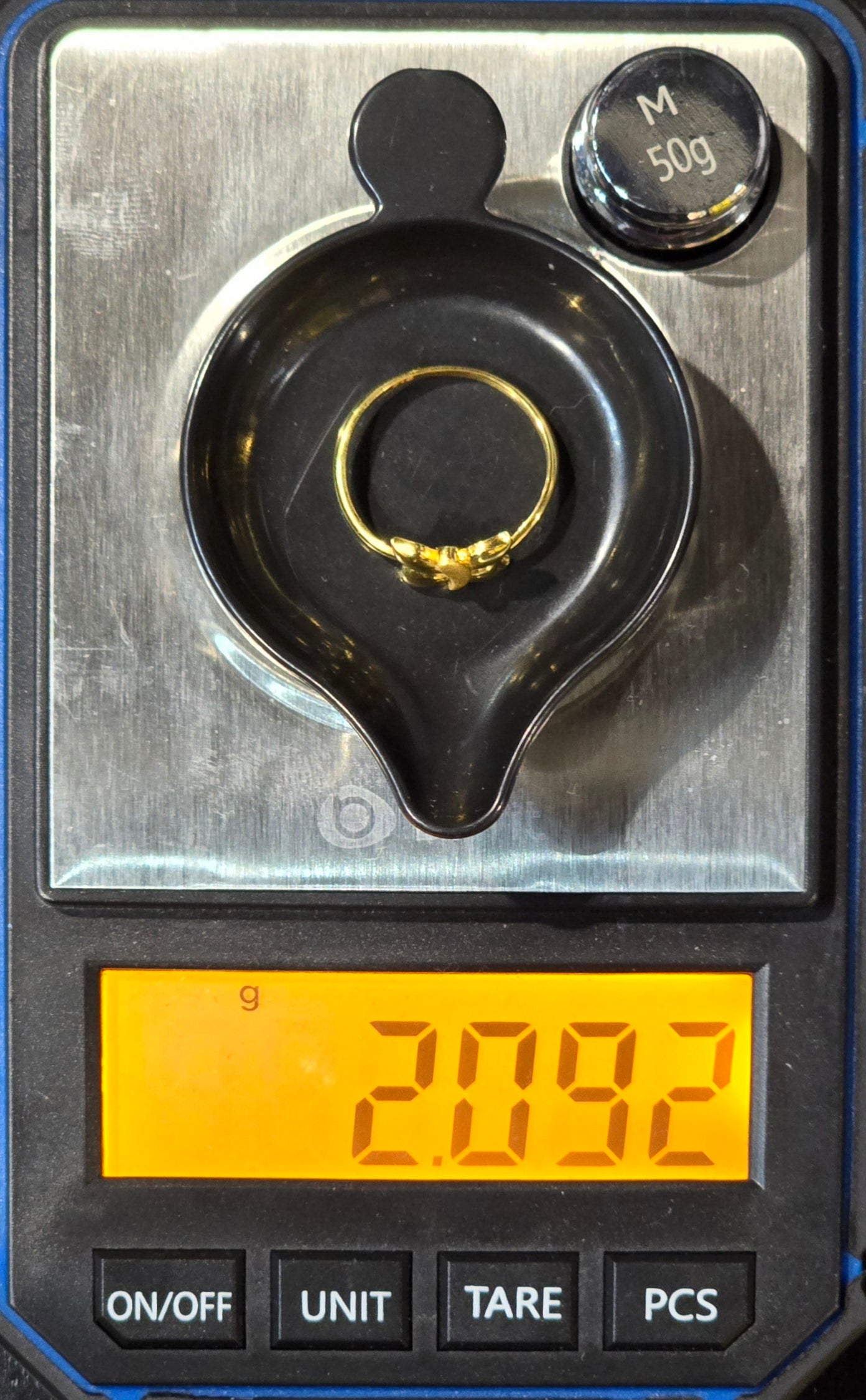 22KT Gold Butterfly Design Ring