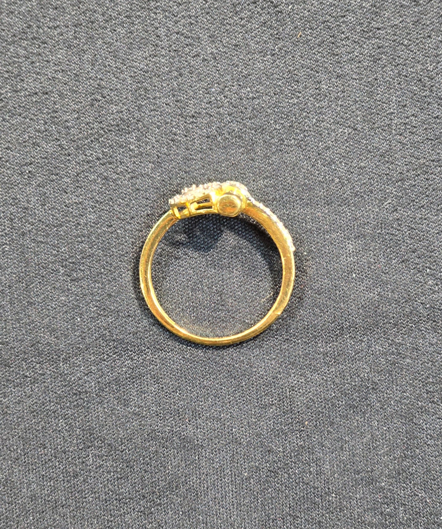 22KT Gold Ring with Stones