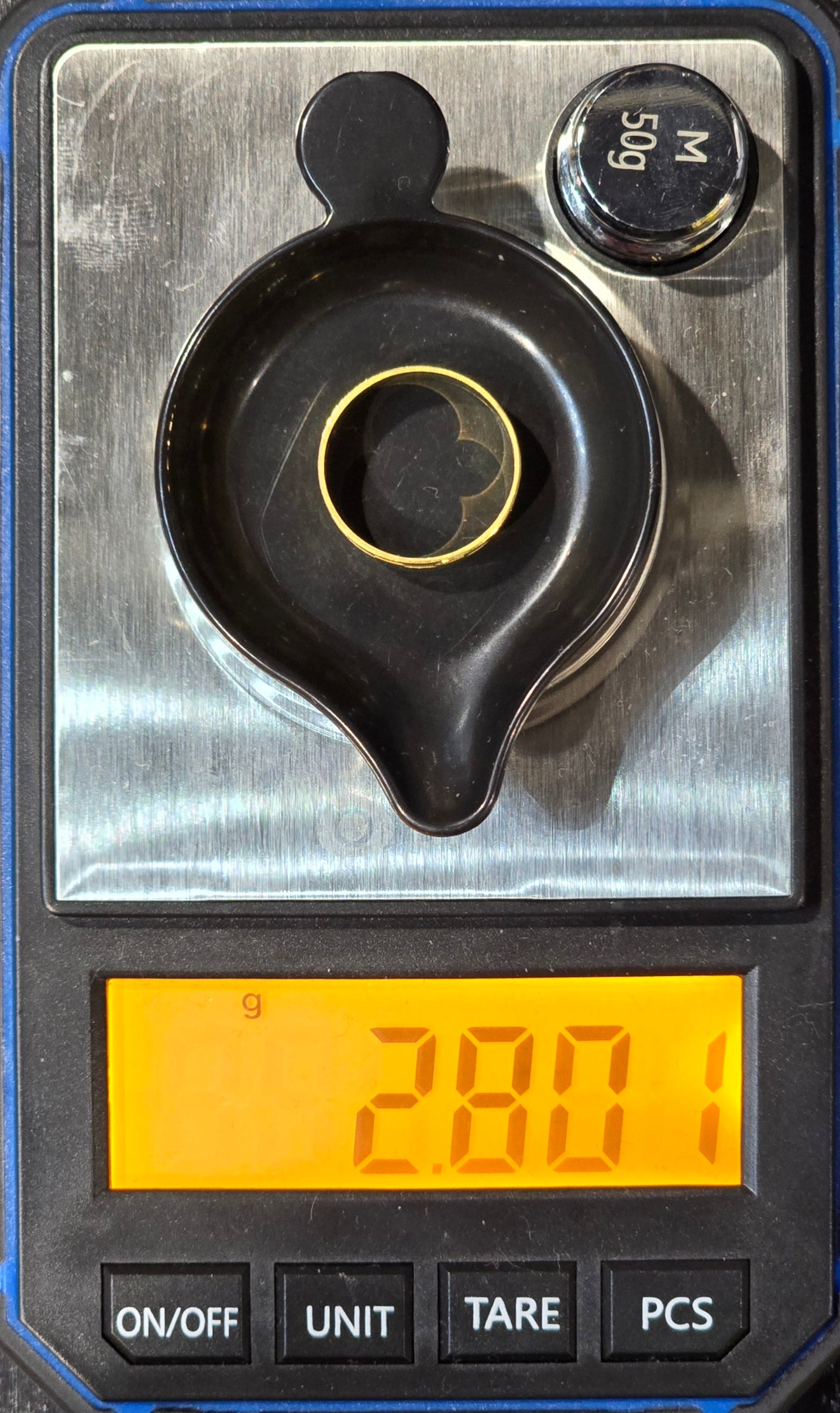 22kt Gold Designed Band Ring