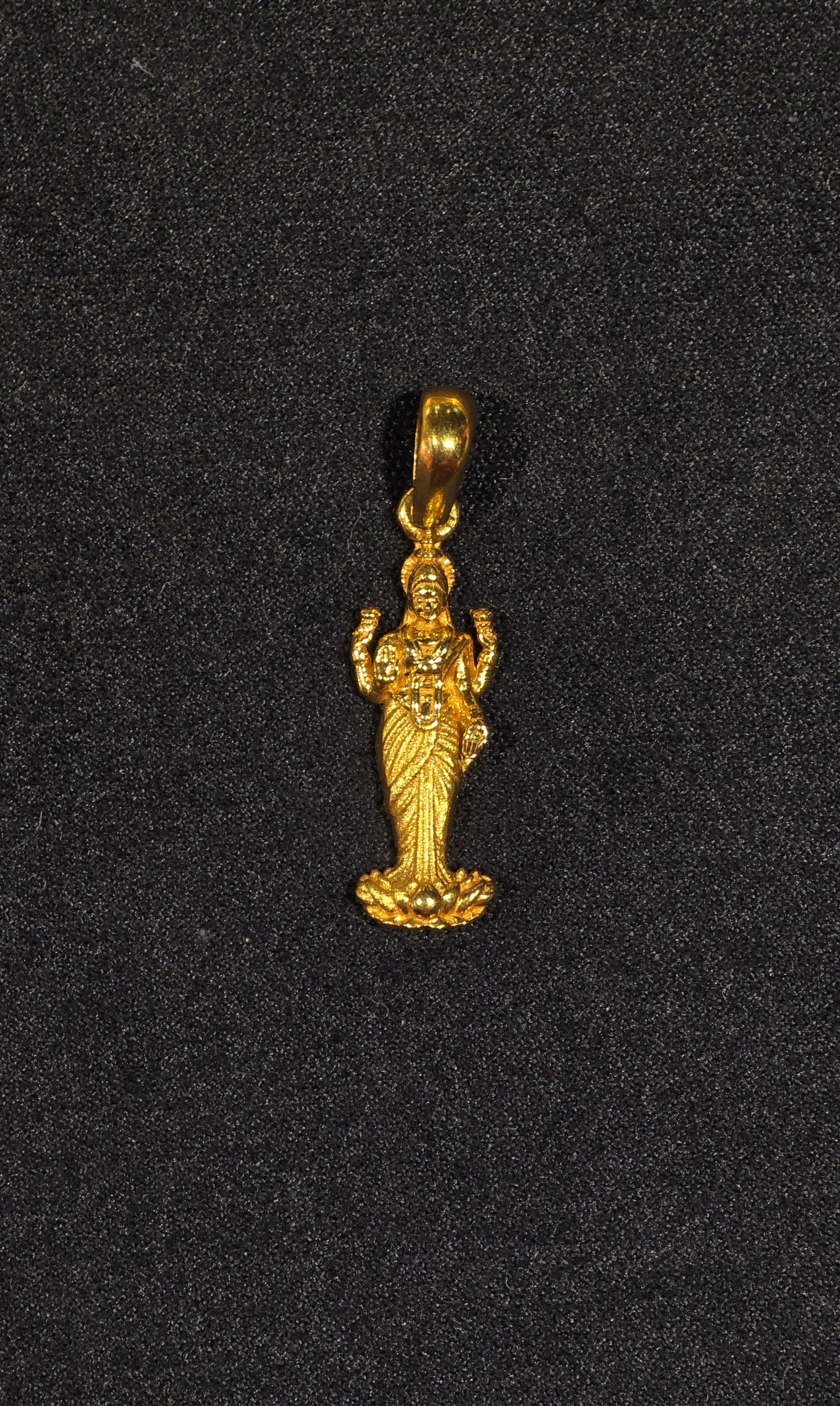 22KT Gold Pendant Goddess Lakshmi