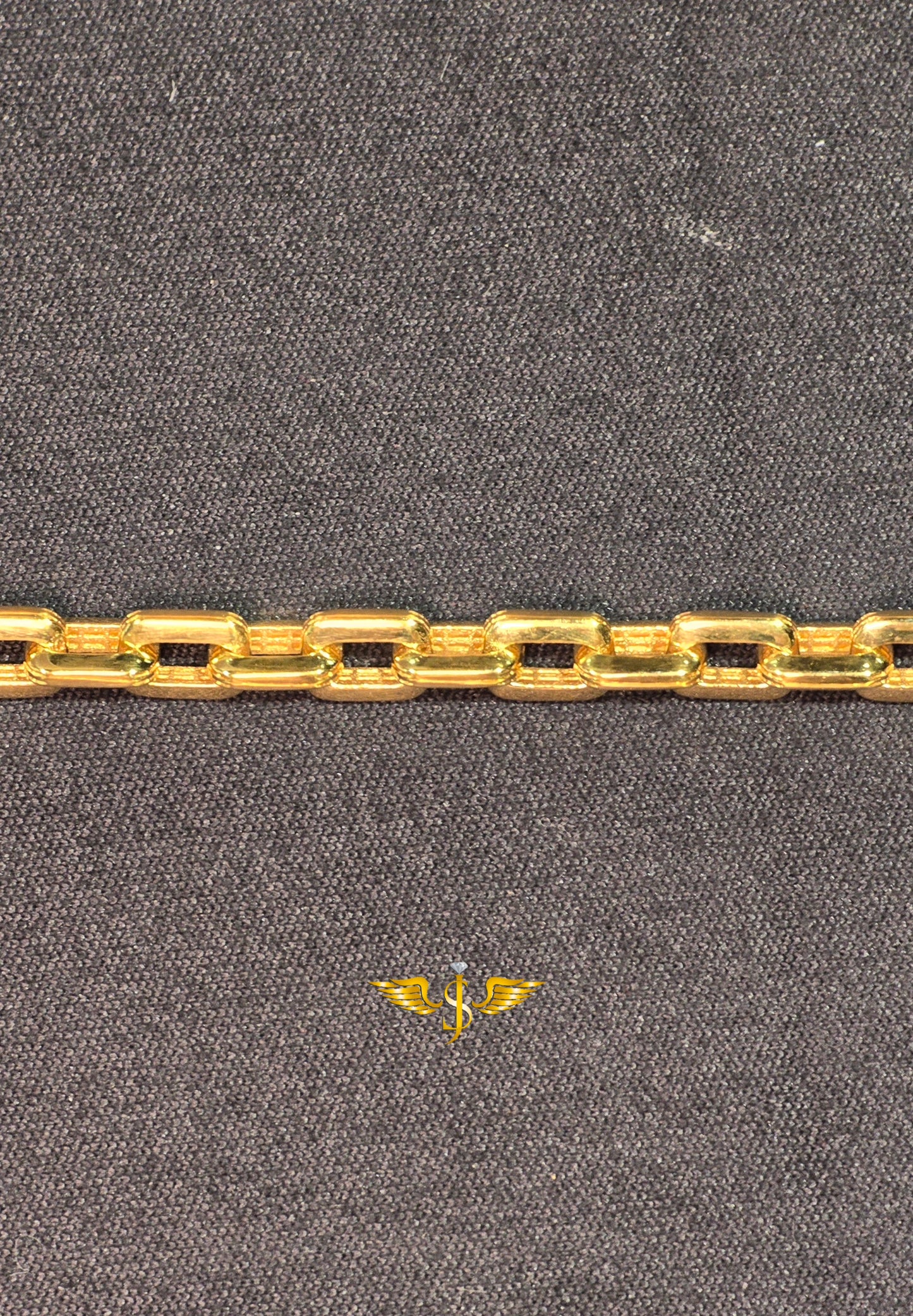 22KT Gold Monaco Bracelet Convo 11.577g