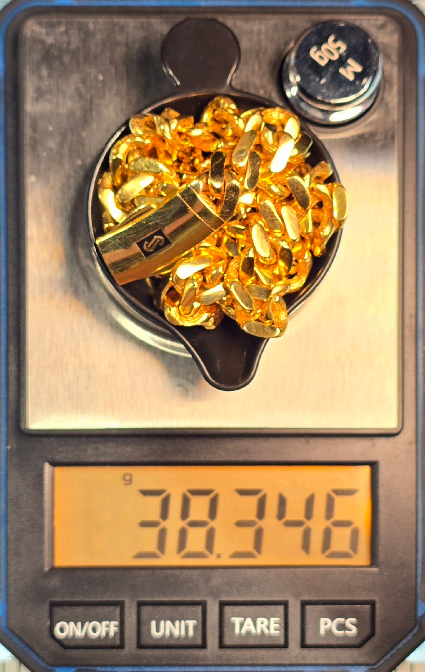 22KT Gold Monaco Chain Classic