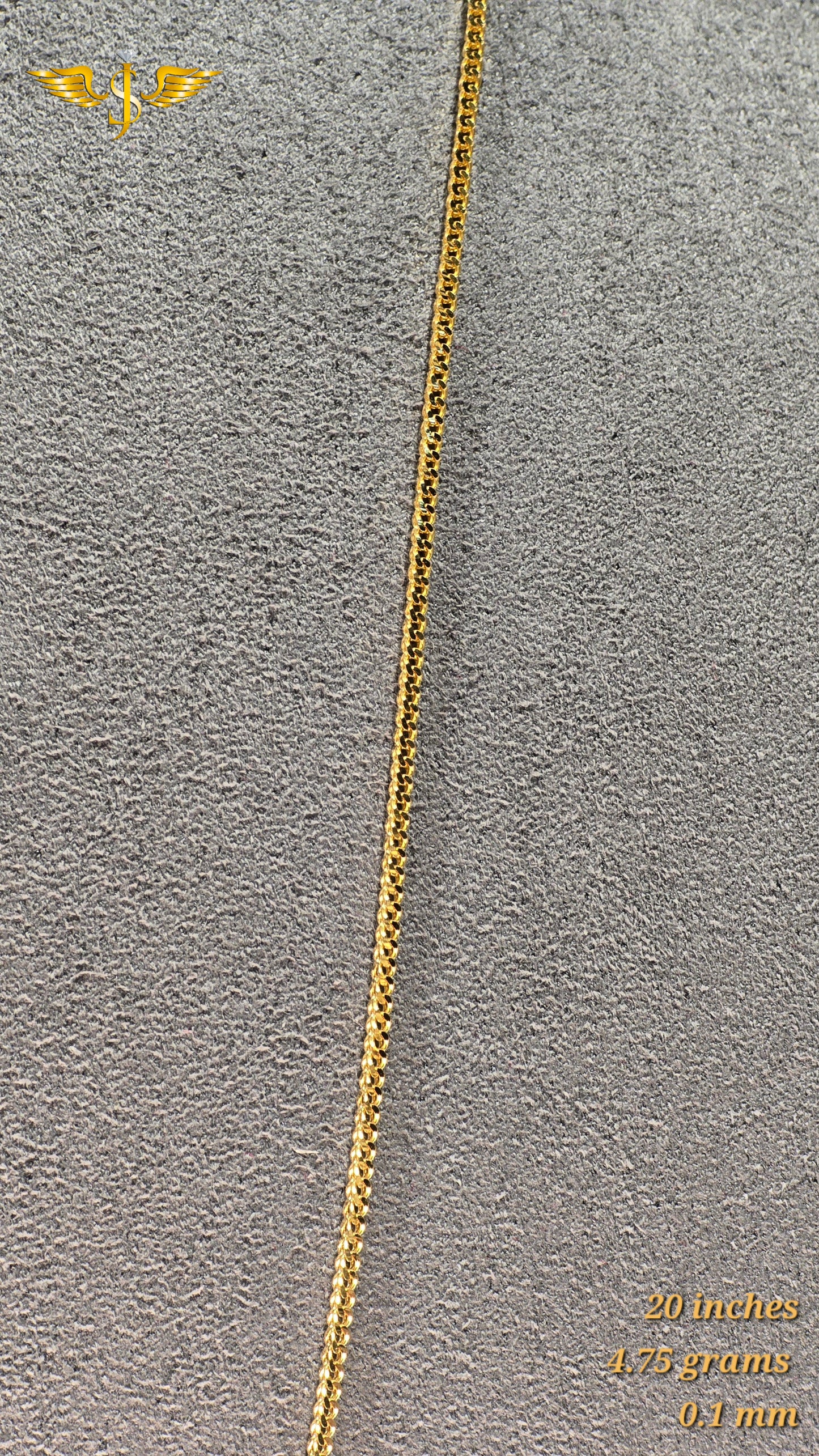 22KT Gold Dragon Chain