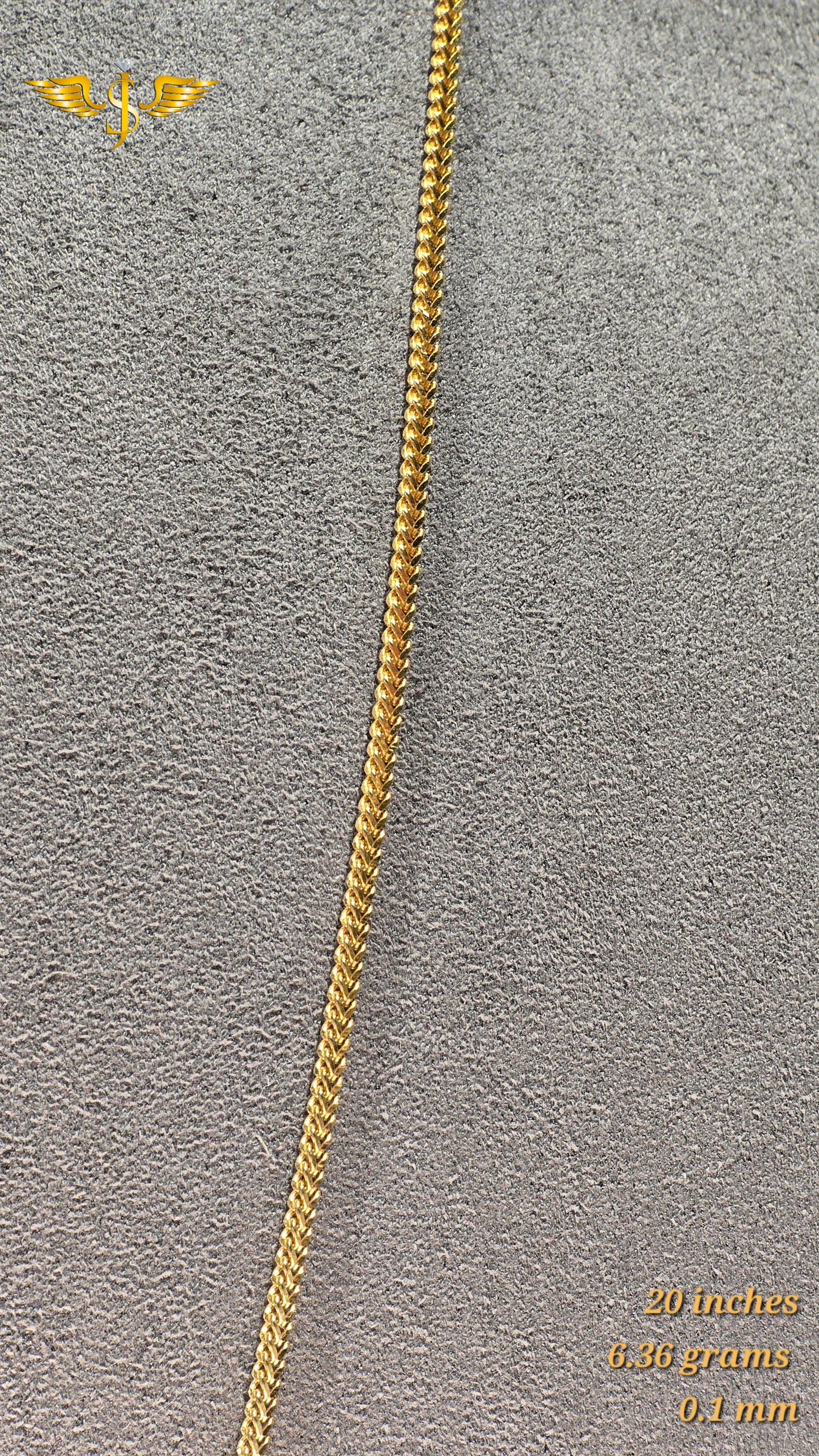 22KT Gold Dragon Chain