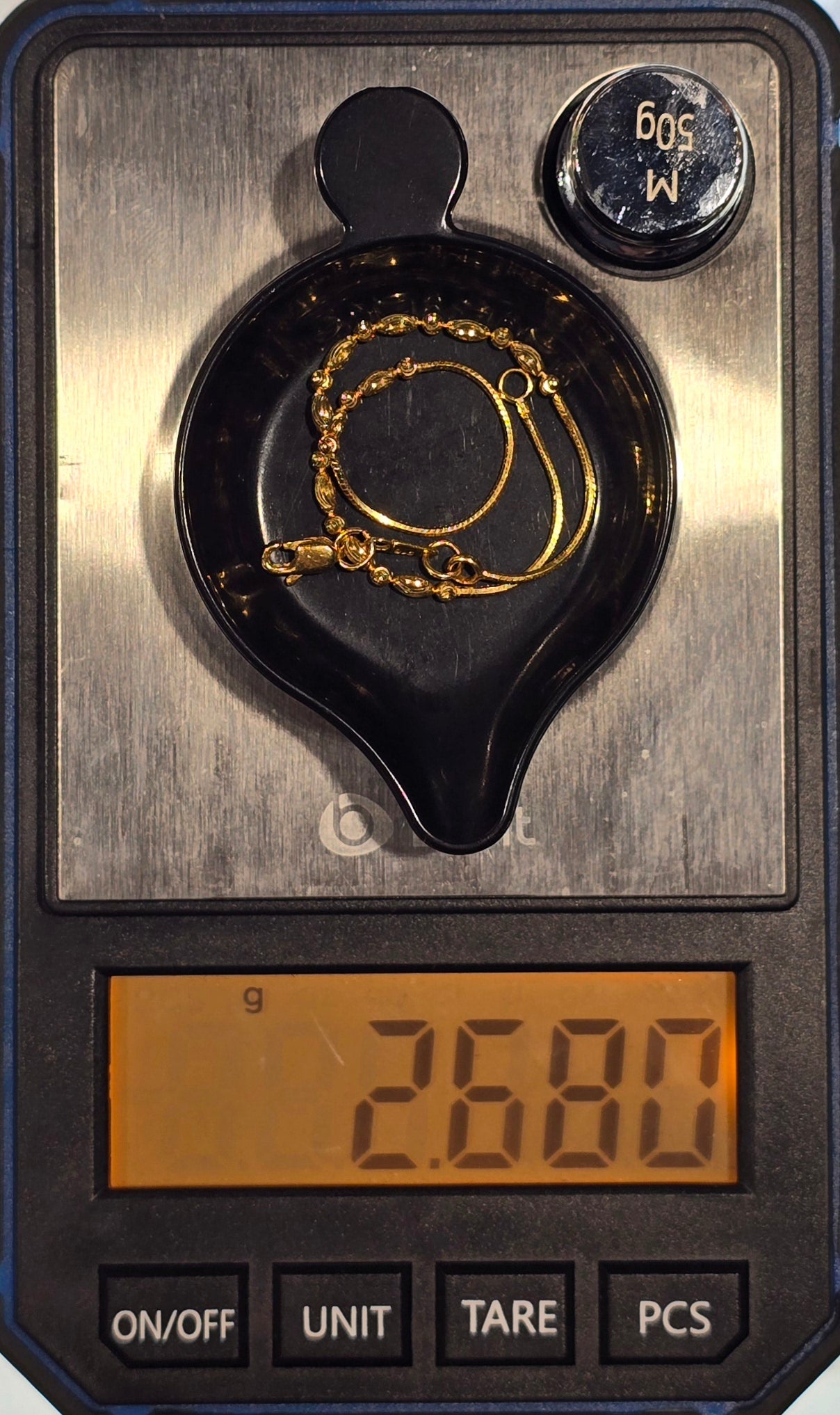 22KT Gold Designed Bracelet