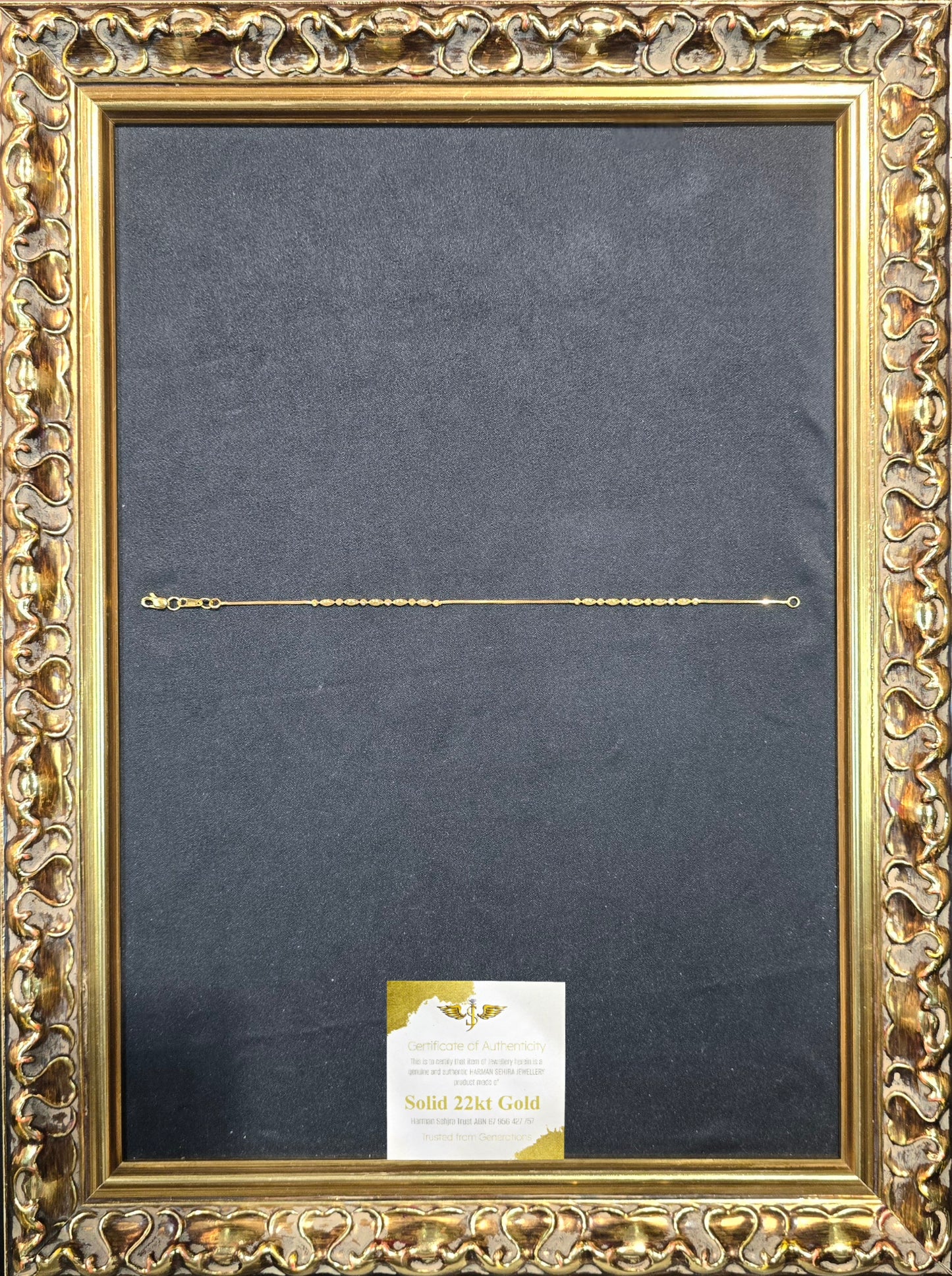 22KT Gold Designed Bracelet