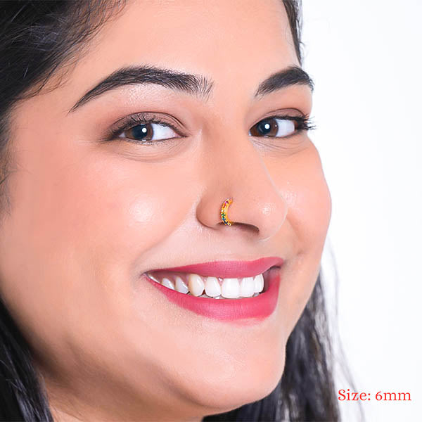 Nose Ring – Prong setting