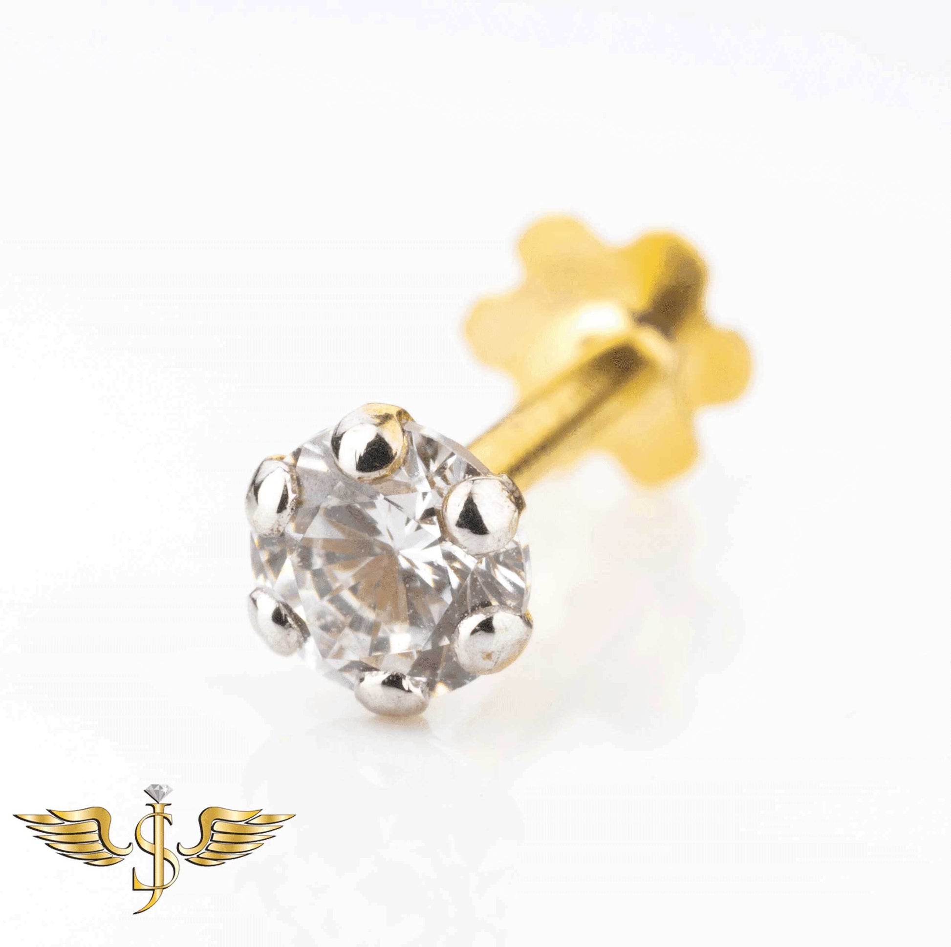 Nose stud- Single stone