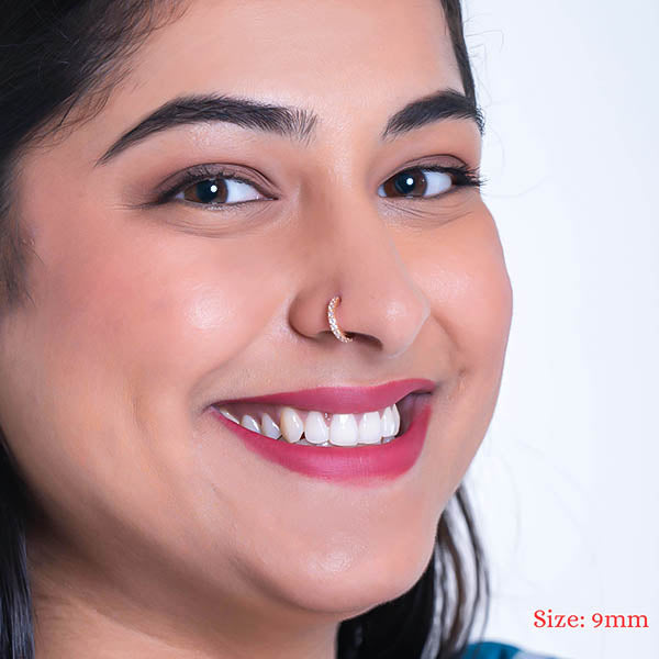 Nose Ring – Prong setting