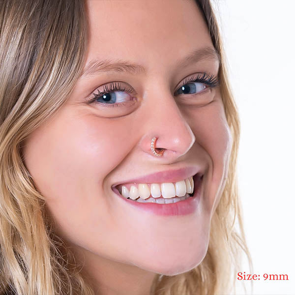 Nose Ring – Prong setting