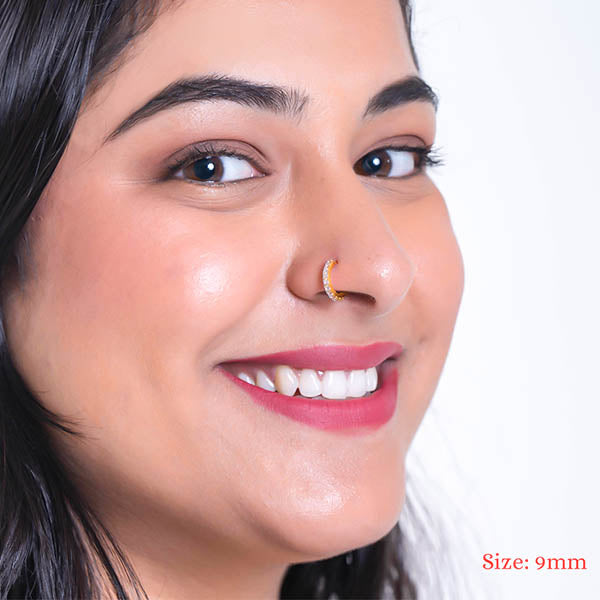 Nose Ring – Prong setting