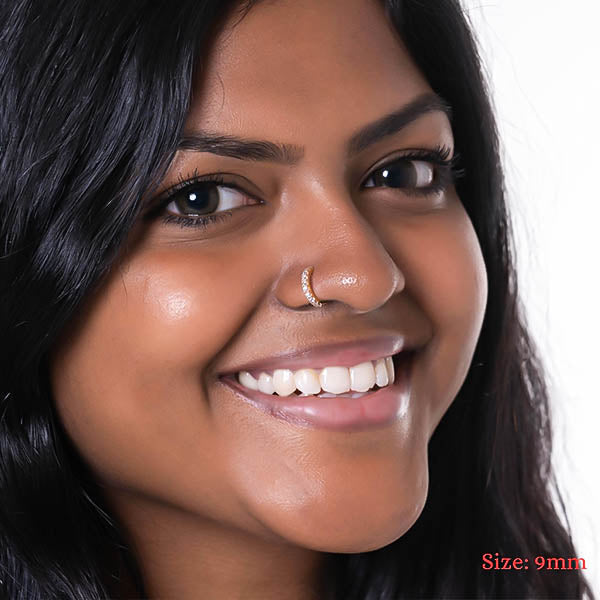 Nose Ring – Prong setting