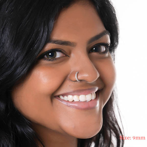 Nose Ring – Prong setting