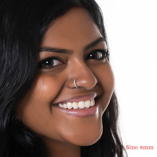 Nose Ring – Prong setting