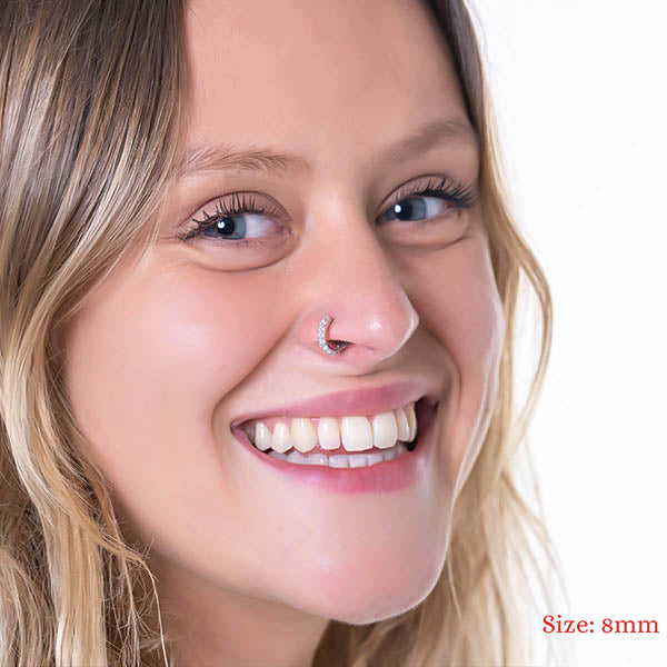 Nose Ring – Prong setting