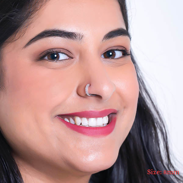 Nose Ring – Prong setting