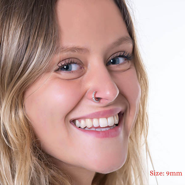Nose Ring – Prong setting