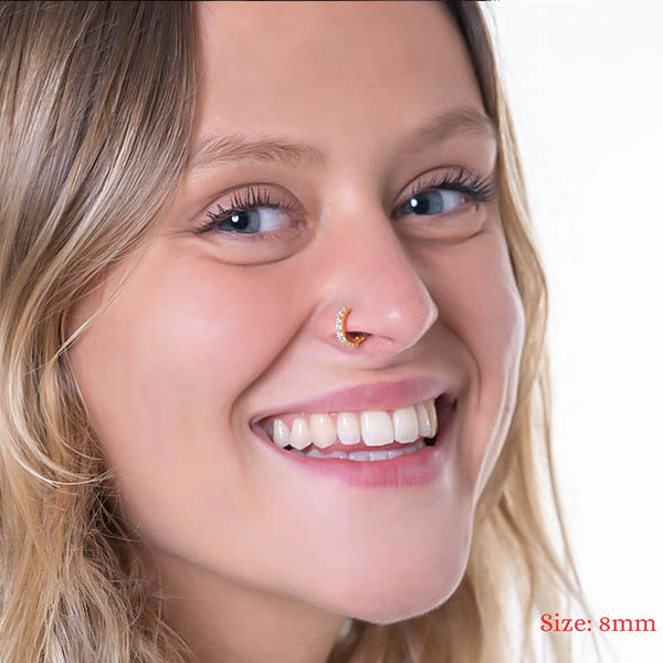 Nose Ring – Prong setting
