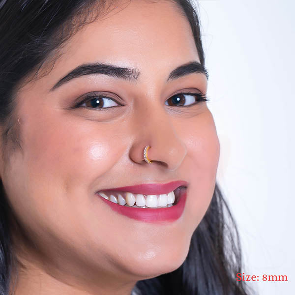 Nose Ring – Prong setting