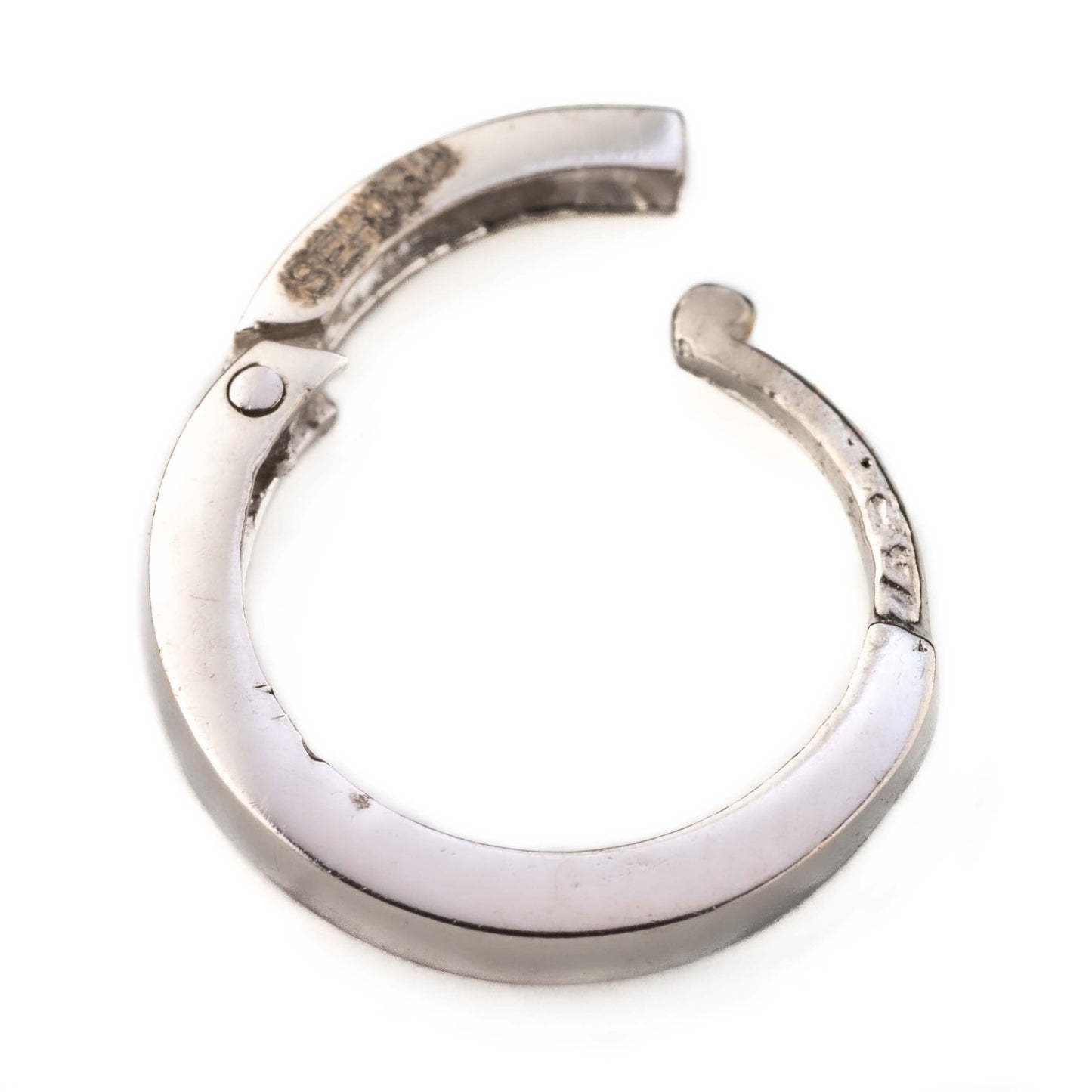 18kt Kids Earring huggies – Plain