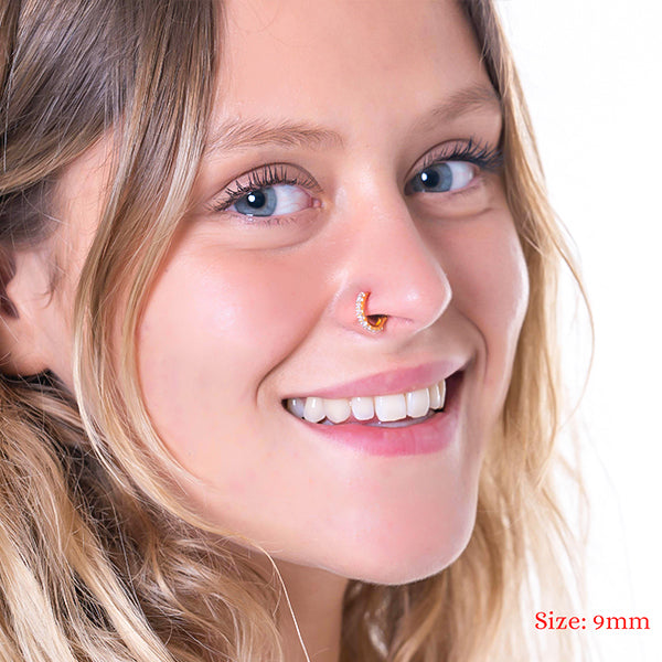 Nose Ring – Prong setting