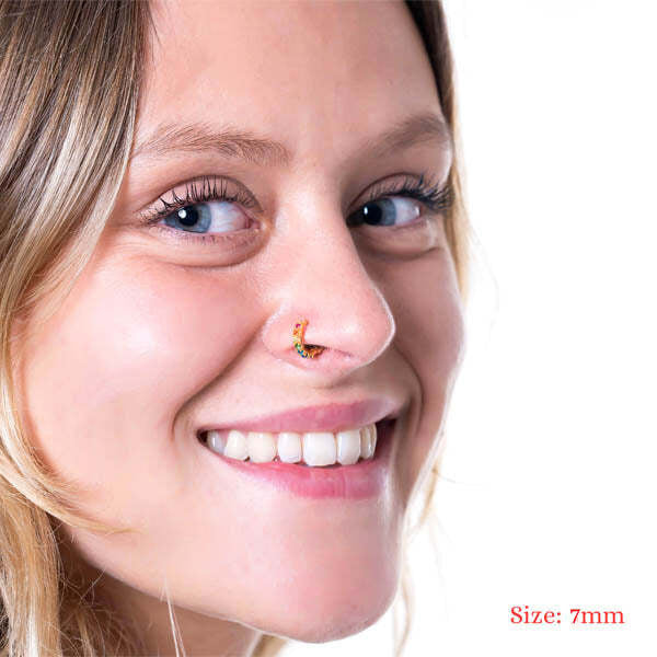 Nose Ring – Prong setting