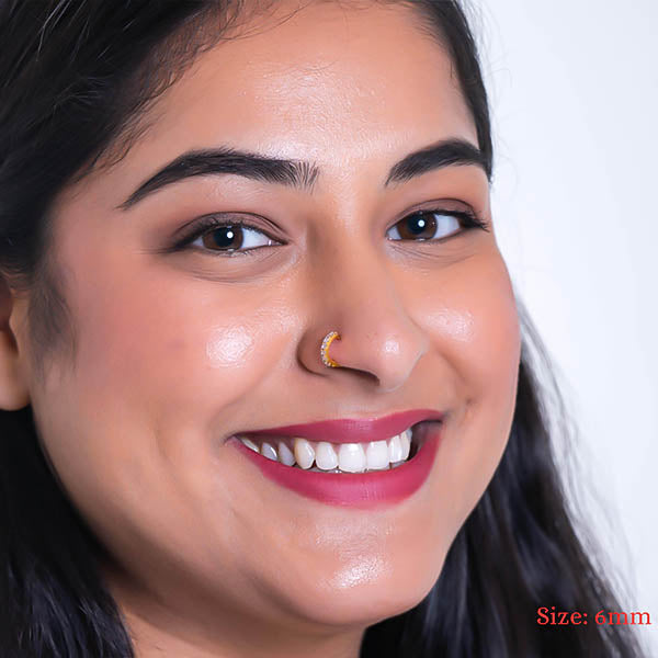 Nose Ring – Prong setting