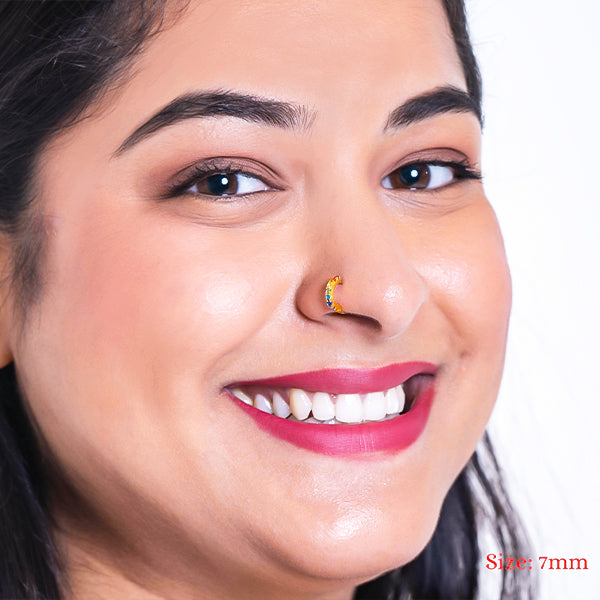 Nose Ring – Prong setting