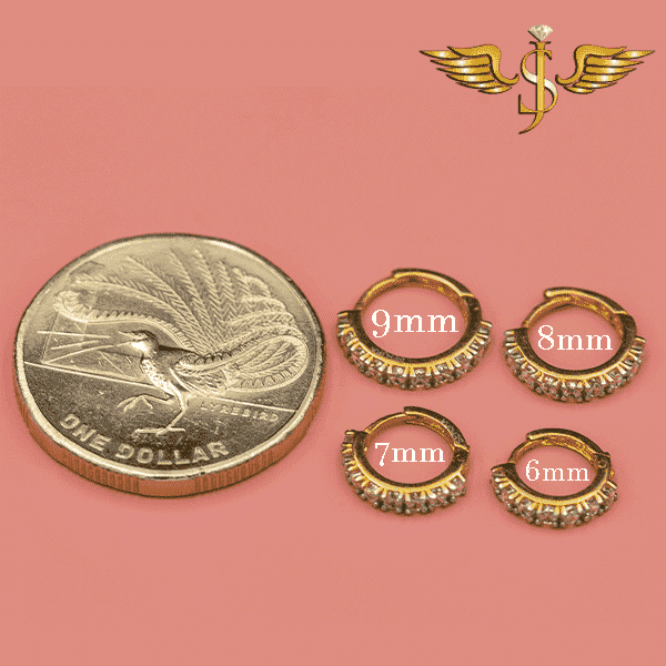 Nose Ring – Prong setting