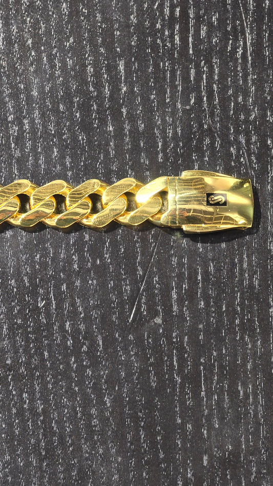 22KT Gold Monaco Bracelet Classic 35.76g