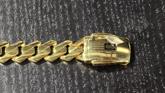 22KT Gold Monaco Bracelet Edge
