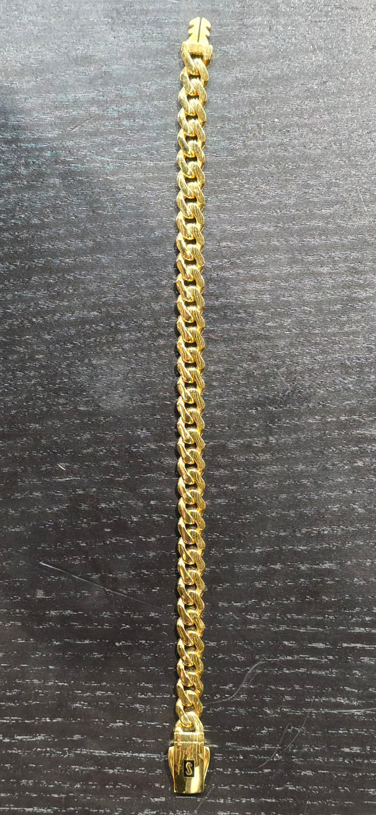 22KT Gold Monaco Bracelet Classic 14.431g