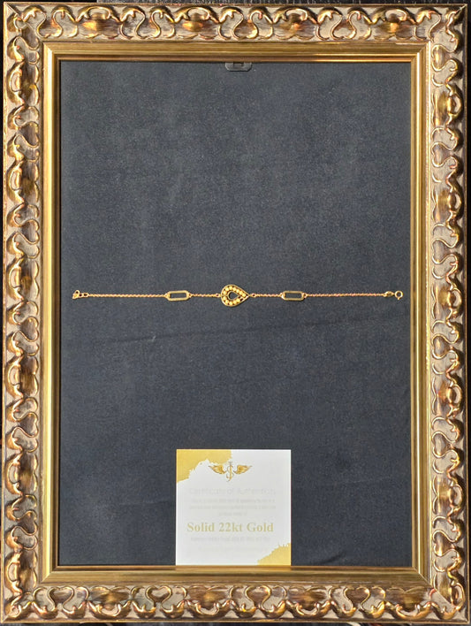 22KT Gold Bracelet - Drop of gold