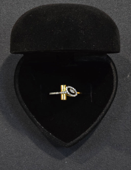 22KT Gold Ring with Stones