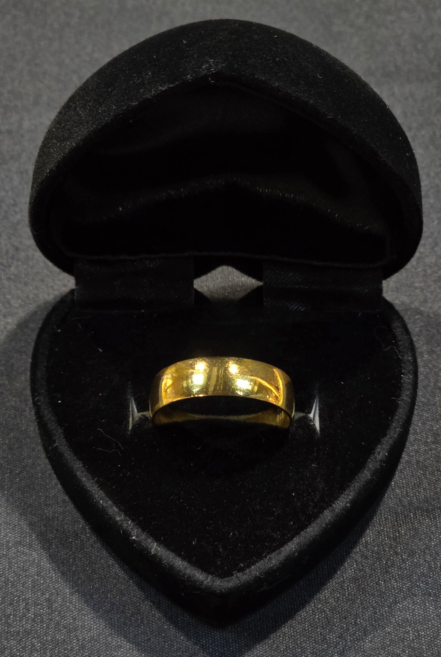 22kt Gold Plain Band Ring