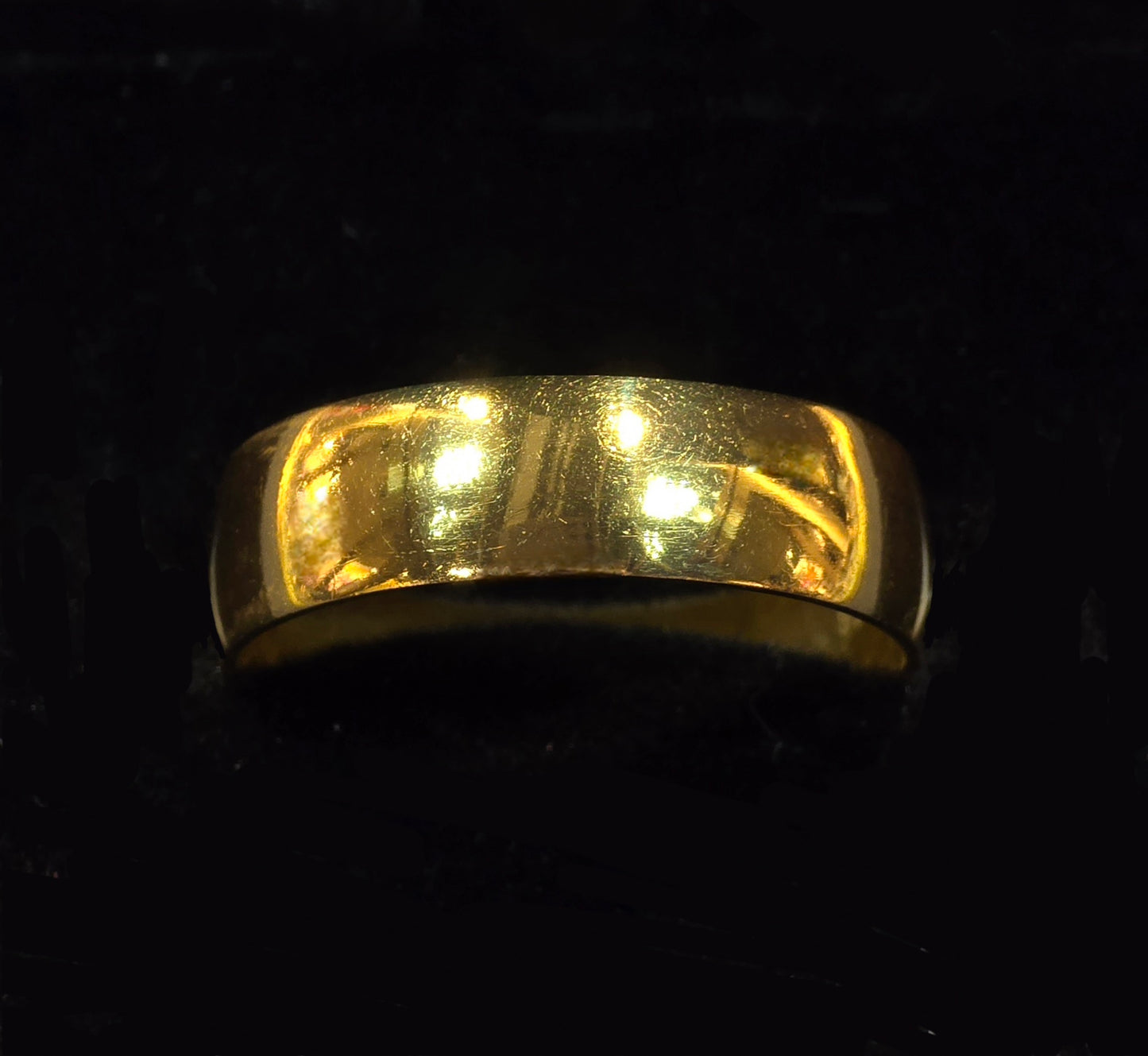 22kt Gold Plain Band Ring