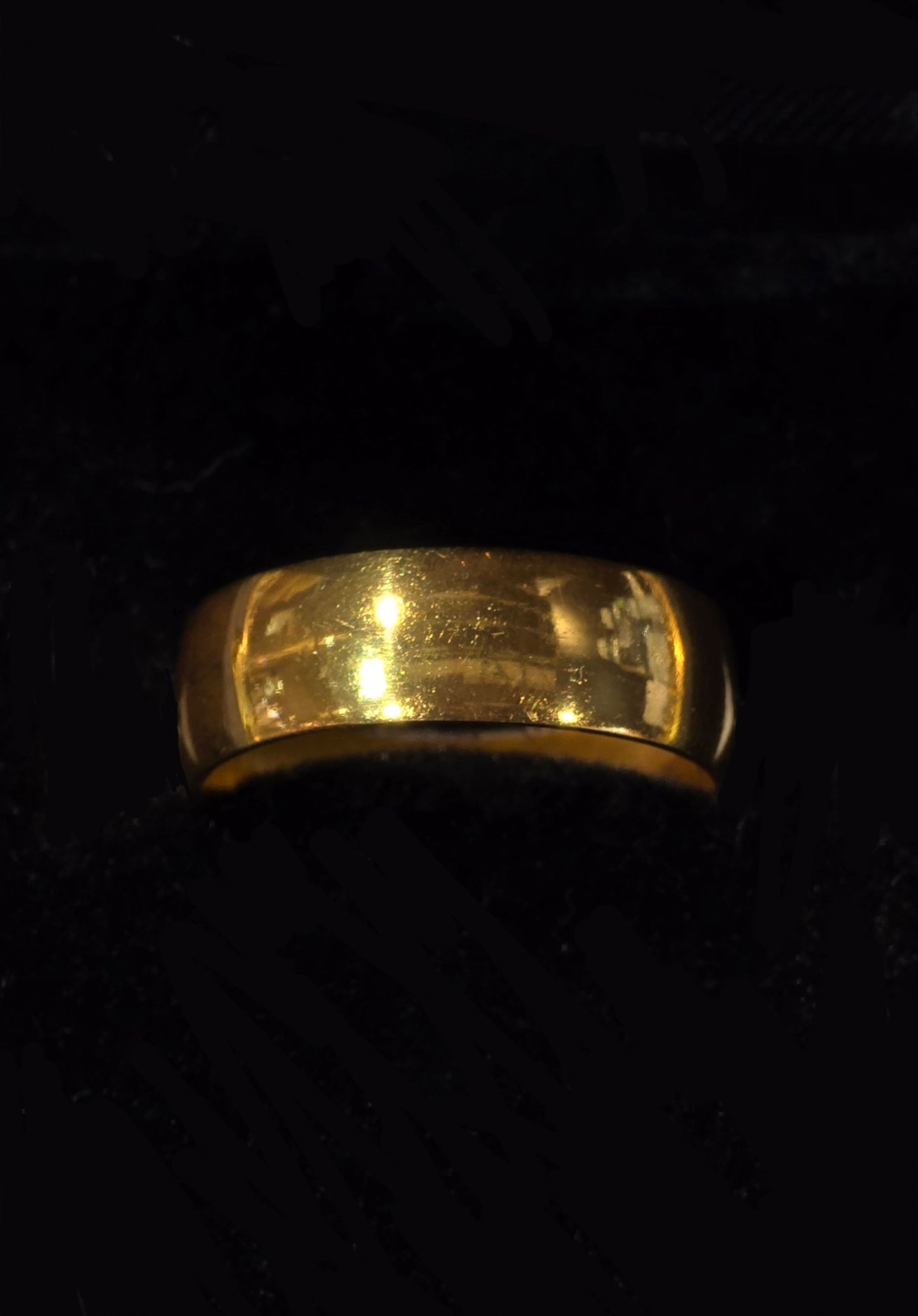 22kt Gold Plain Band Ring