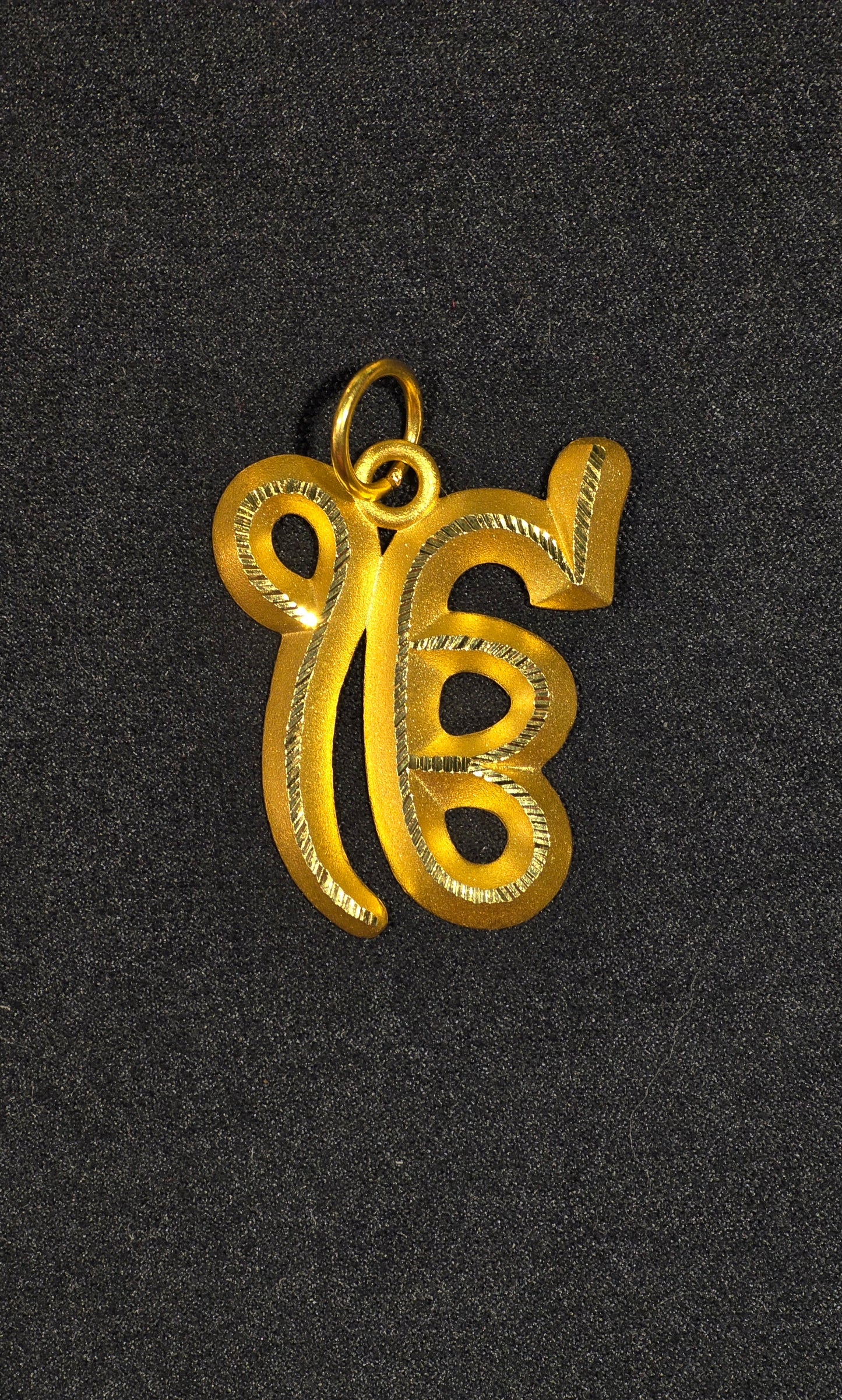 22KT Gold Ek Onkar Pendant