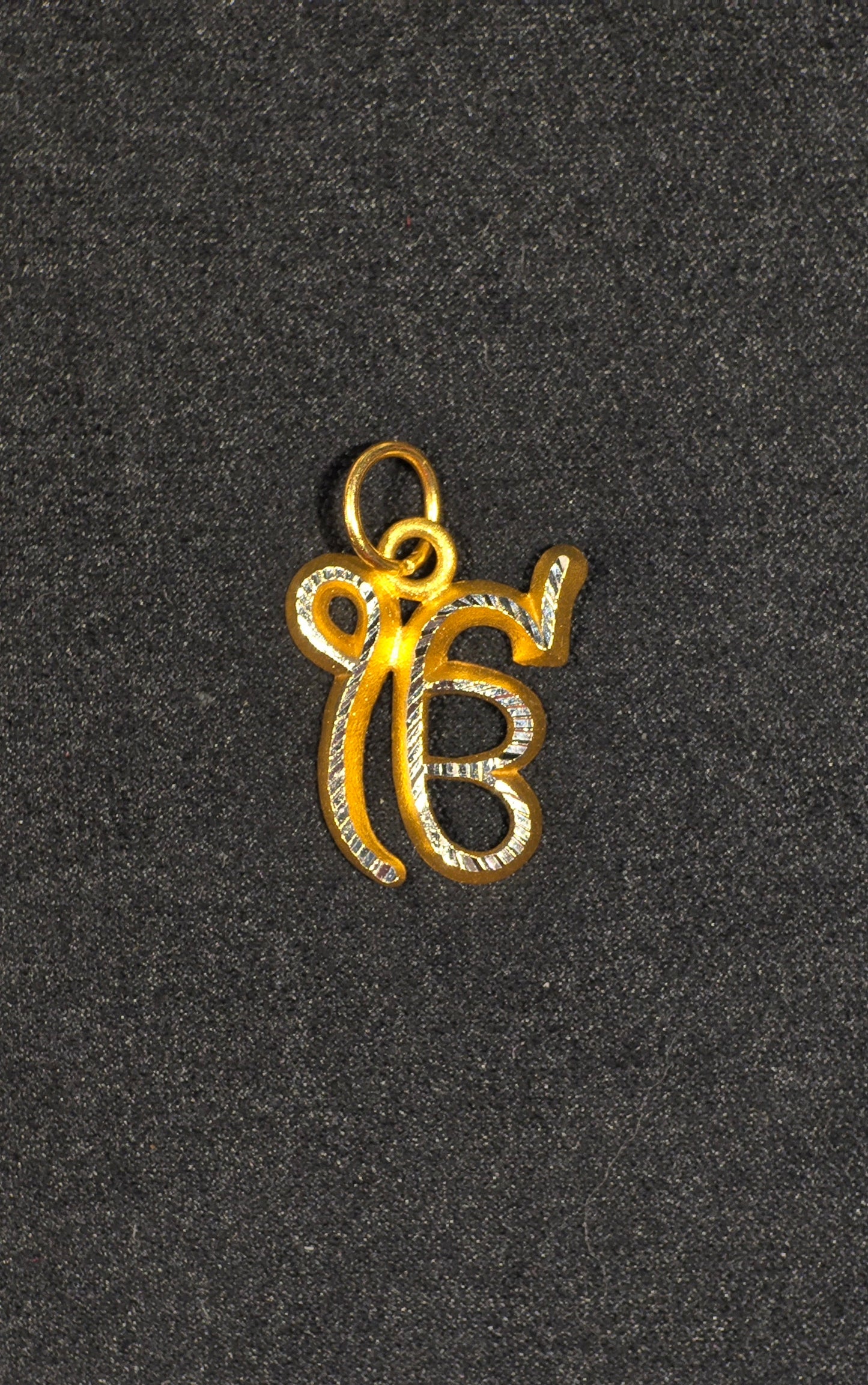 22KT Gold Ek Onkar Pendant