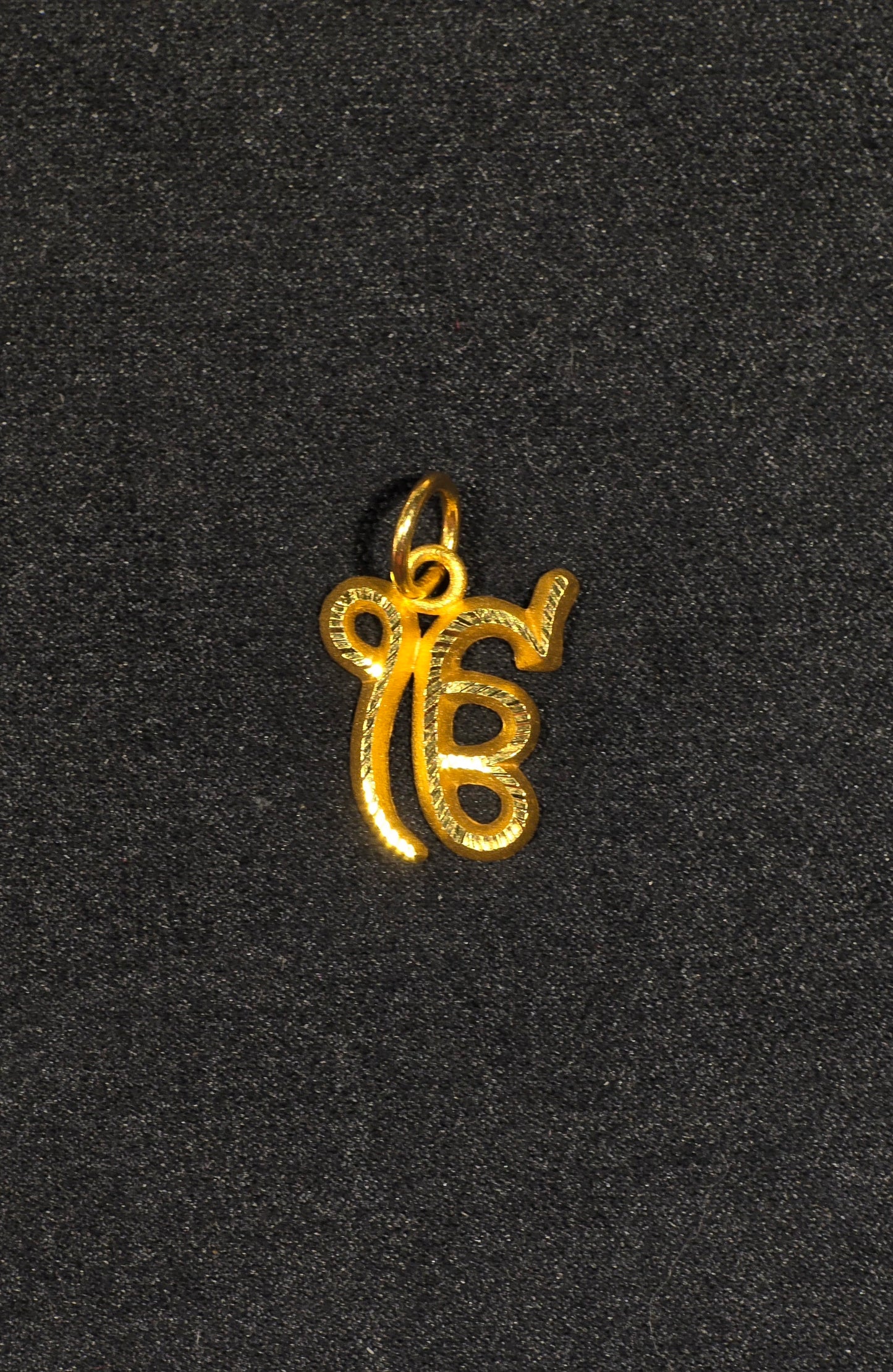 22KT Gold Ek Onkar Pendant