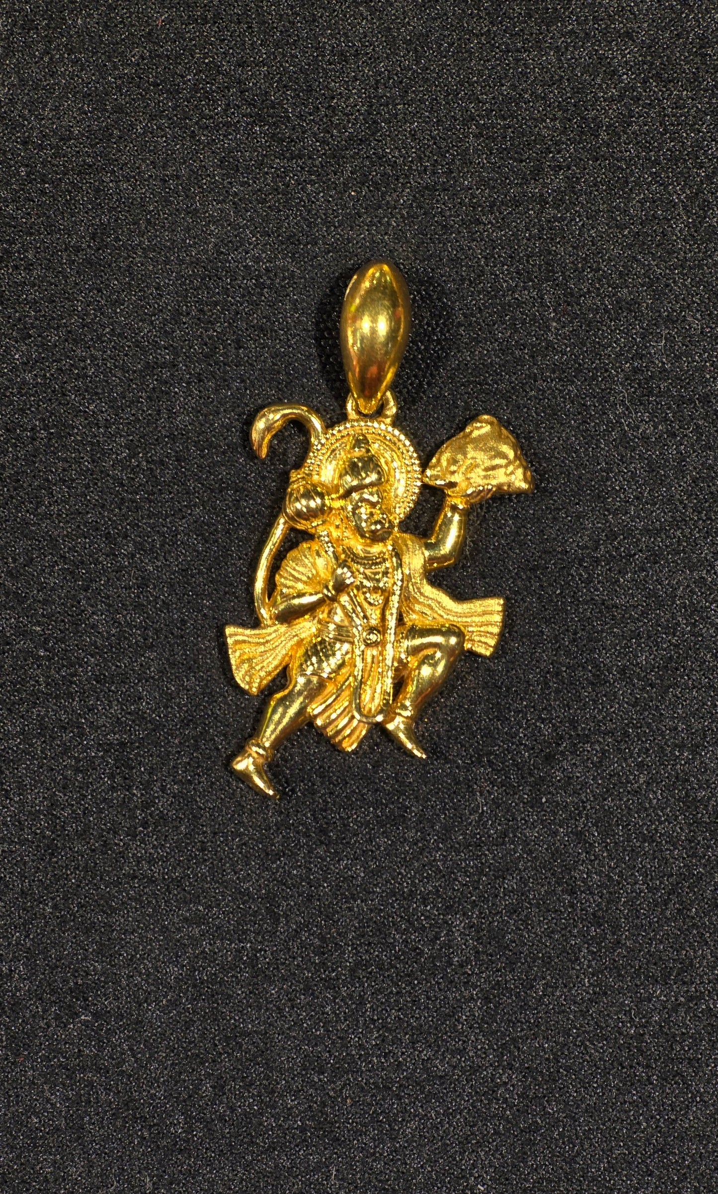 22KT Gold Hanuman Pendant