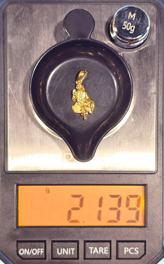 22KT Gold Pendant Sai Baba