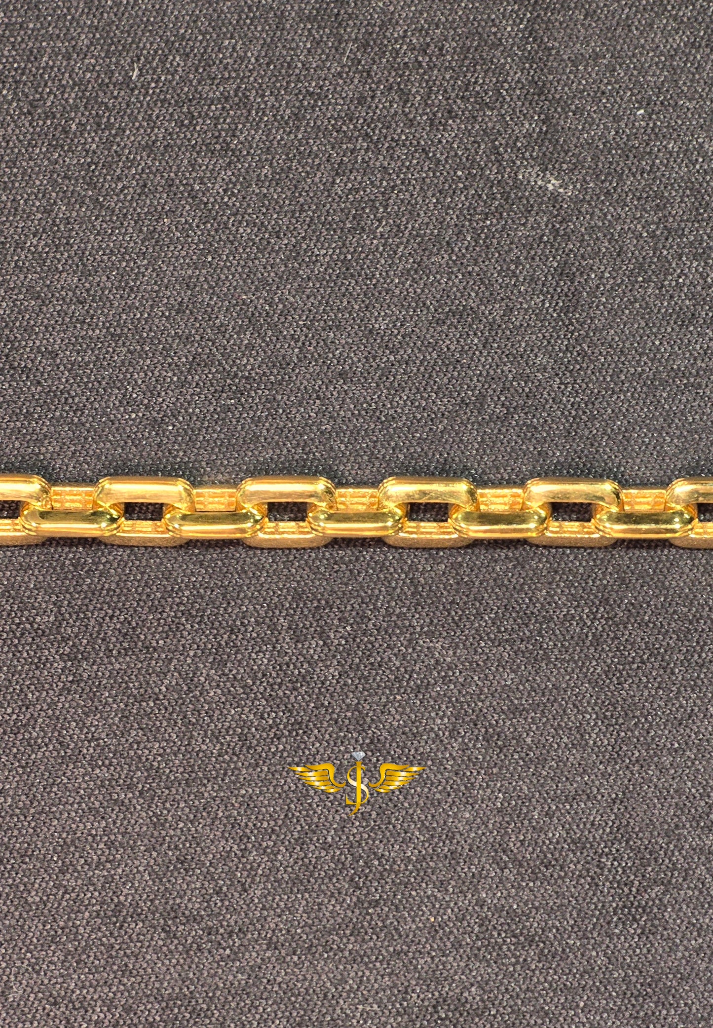 22KT Gold Monaco Bracelet Convo 11.577g