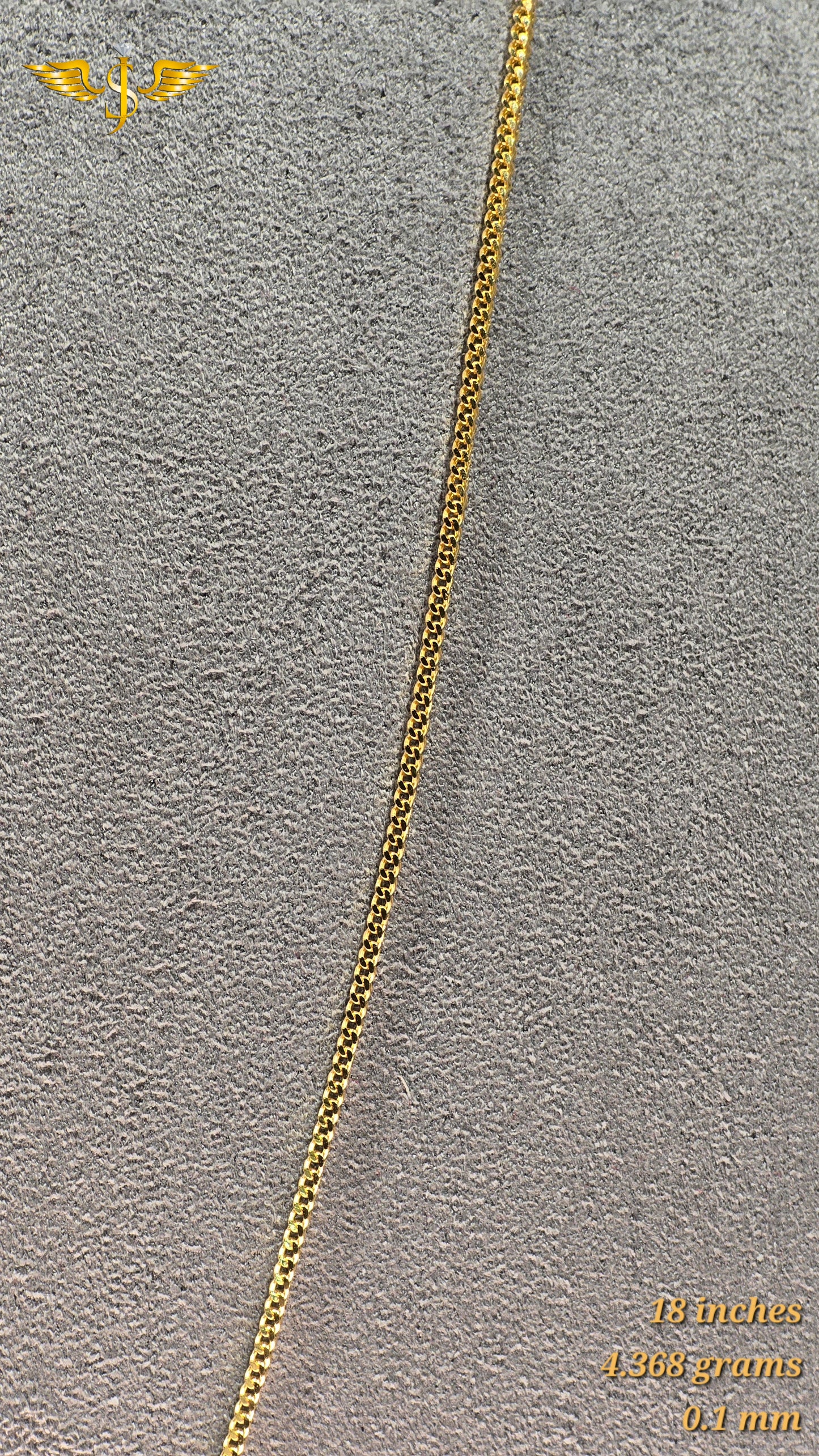 22KT Gold Dragon Chain